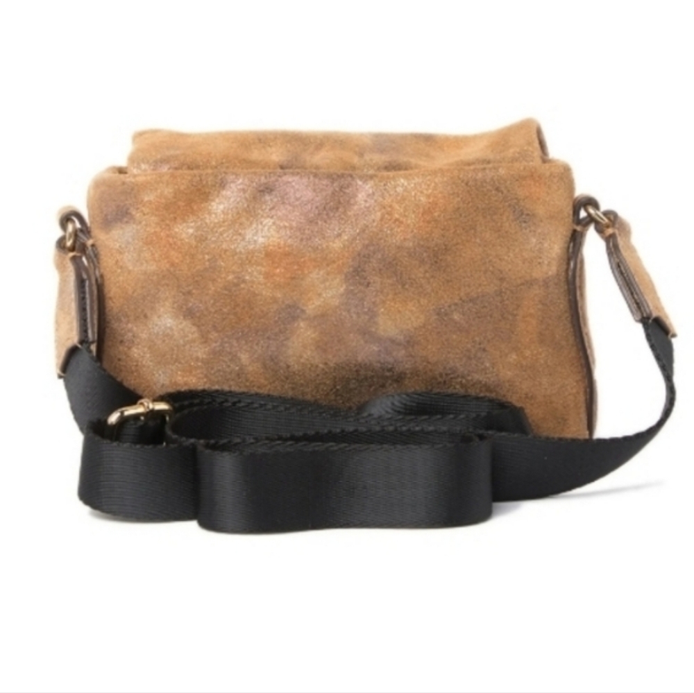 AIMEE KESTENBERG Brushed Metallic Gold Broadway Mini Crossbody - Picture 4 of 8